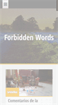 Mobile Screenshot of forbiddenwords.net