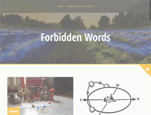 Tablet Screenshot of forbiddenwords.net